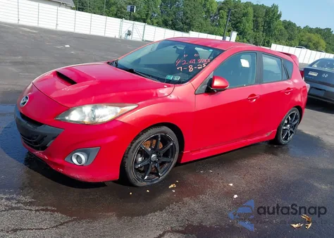 2010 Mazda Mazdaspeed3 Sport from USA, damaged, VIN JM1BL1H48A1272336